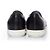 miu miu, sneakers slip on in pelle nera Nero - vista 3