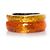 Jean Paul Gaultier, Bracciali rigidi epossidici Arancione Giallo