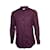 YVES SAINT LAURENT, camicia a quadri rosso vino Cotone  ref.1002645