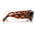 Chanel, occhiali da sole con strass CC Marrone  - vista 3