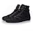 Chanel, High-Top-Sneaker aus Spitze Schwarz  ref.1002654