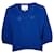 Phillip Lim Philippe Limm, haut bleu tricoté Coton  ref.1002660