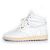 Autre Marque maleducato, Sneaker alta in pelle Bianco - vista 2