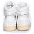 Autre Marque maleducato, Sneaker alta in pelle Bianco - vista 5
