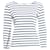 Autre Marque Rika, Blue/white striped top with 3/4 sleeves in size XS. Cotton  ref.1002705