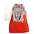 Autre Marque Rika, orange sweater with  tiger Cotton  ref.1002709