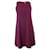 Alice + Olivia, Purple dress with open back. Viscose  ref.1002723