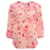 Rebecca Taylor Rebeca Taylor, blusa rosa com estampa de flores Seda  ref.1002734