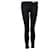 Rag & Bone RAG Y HUESO, jeans negros con revestimiento brillante Algodón  ref.1002739