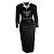 Chanel, Lederrock mit Schlitz Schwarz