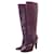Pedro Garcia Pedro Gracia, purple leather boots in size 40.  ref.1002778