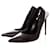 Autre Marque modelo phillips, zapatos de tacón destalonado de cuero negro.  ref.1002783