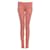 Balmain, pink biker jeans. Cotton  ref.1002789