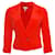 Joie, orange cropped blazer jacket in size XS. Silk  ref.1002799