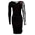 Emilio Pucci, black dress with lace details Wool  ref.1002824