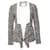 Phillip Lim, Leopard-print silk crepe de chine blazer in size 6/XS. Black White  ref.1002825