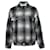 IRO, checkered coat Grey Wool  ref.1002849