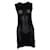 ZADIG & VOLTAIRE, offenes Webkleid in Schwarz Viskose  ref.1002854