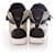 Giuseppe Zanotti, Schwarze Leder-Python-Sneaker.  - Ansicht 4