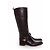 Sartore, botas de montar a caballo de cuero negro. - vista 4