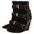 Isabel Marant, Scarlet Calfskin Suede Leather Wedge Boots in Black in size 36.  ref.1002935