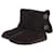 UGG, black knitted ankleboots. Wool  ref.1002937