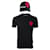 Dsquared2, T-shirt and cap with red heart. Black Cotton  ref.1002945