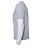 amor moschino, Camiseta gris con texto en relieve. - vista 4