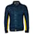 DIESEL, Blue denim jacket with yellow stripes. Cotton  ref.1002978
