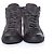 Chanel,  sneakers da tennis alte con logo cc e tweed Grigio - vista 3