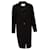 Sandro, Black coat Polyester  ref.1003056