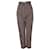 IRO, Braune Pantalon mit hoher Taille Wolle  ref.1003079