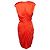 BLUMARINE, Vestido drapeado naranja - vista 2