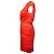 BLUMARINE, Vestido drapeado naranja - vista 3