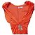 BLUMARINE, Vestido drapeado naranja - vista 7