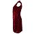 Jacquard Prada, rotes Samtkleid - Ansicht 4