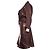 Christian Dior, Metallic-Bikerjacke mit Rock Braun - Ansicht 3