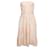 Christian Lacroix, Strapless nude colored dress Pink Silk  ref.1003133