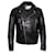 Off White Off-White, Leather biker jacket Black  ref.1003184