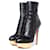 Charlotte Olympia, leather platform boots Black  ref.1003228