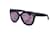 Autre Marque Linda Farrow Luxe, Cat eye snakeskin sunglasses in black. Leather  ref.1003241