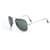 Autre Marque Ray Ban, Aviateur plat en métal avec noir/dégradé vert.  ref.1003242