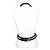 Giuseppe Zanotti, Black adjustable leather body belt with gold hardware in size S. Golden - view 4