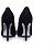 balmain, pumps in camoscio nero. - vista 6
