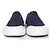 Tod's Tods, Sneakers slip on tipo espadrillas in pelle scamosciata. Blu - vista 6