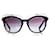 DOLCE & GABBANA, Oversized Black on transparent sunglasses.  ref.1003311