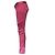 Balmain Balmaın, Rosa Bikerjeans mit Farbverlauf. Pink - Ansicht 4