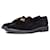Giuseppe Zanotti, Suede tassel loafers. Black  ref.1003332