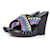 Autre Marque Diane von Furstenberg, Zeppe etniche con plateau. Multicolore Pelle  ref.1003333