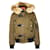 Dsquared2, Green cotton bomber jacket Fur  ref.1003335